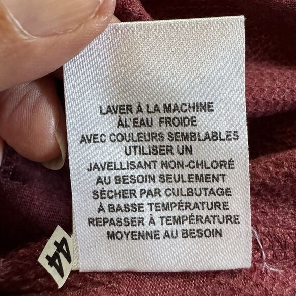 PX Clothing Mens Long Sleeve XXL Henley Waffle Knit Shirt Burgundy NWT - Picture 12 of 13